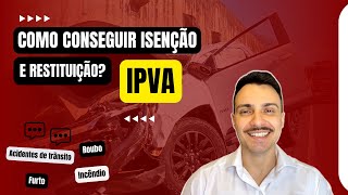 Como Conseguir Isenção e Restituição do IPVA no Paraná Economize Agora oericomacri [upl. by Auric]