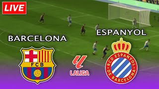 🔴Barcelona vs Espanyol  LA LIGA Match Day 20242025 [upl. by Tracay]