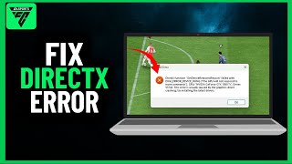 How to Fix EA FC 24 Directx Function Error 2024  Full guide 2024 [upl. by Llenrad]