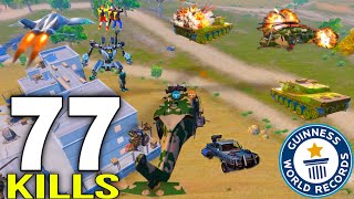 77 Kills😱 Tank  M202 Domination  M202 Fighter Jet Attack💥 Payload 30 PUBG Mobile [upl. by Eirrahs]