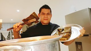 TAMALES OAXAQUEÑOS SIN AMASAR RECETA FÁCIL [upl. by Bolte264]