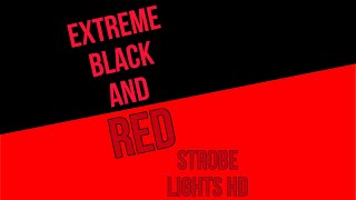 1 Hour Extreme Fast Red Strobe Lights SEIZURE WARNING [upl. by Anton]