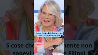 5 cose che non sai su Maria De Filippi [upl. by Bendite]