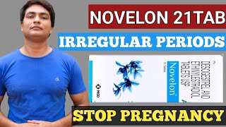 novelon 015mg003mg  novelon 21 tablet hindi  novelon tablet [upl. by Yerg]