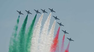 Frecce Tricolori  Milwaukee Air amp Water Show 2024 [upl. by Ettenot]