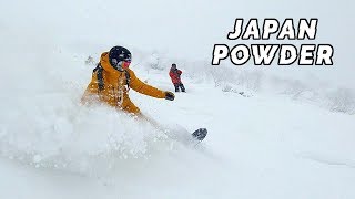 Snowboarding the DEEPEST Powder Stash in Japan [upl. by Lowery]