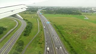 Landing at Berlin Brandebourg BER Airport [upl. by Yrotciv395]