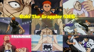 Baki the Grappler Season 1 Episode 6  Baki Hanma vs Kaoru Hanayama Fight Chivalrous Spirit [upl. by Marx]