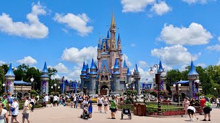 Magic Kingdom 2024 Late MorningEarly Afternoon Walkthrough in 4K  Walt Disney World May 2024 [upl. by Darrow]