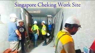 Singapore Cheeking Work Site  Malaysia Vs Singapore  Work Site  New Video 2024 [upl. by Swithin]