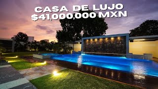 ESPECTACULAR casa DE SÚPER LUJO en LA MEJOR ZONA de Mérida Yucatán ¡41000000 PESOS MEXICANOS [upl. by Kincaid38]