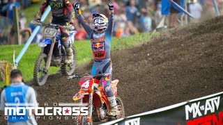 Pro Motocross 450 Class Highlights  Unadilla National 2024 [upl. by Iverson]