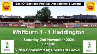 Whitburn v Haddington 2112024 [upl. by Naira]