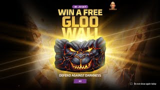 HOW TO GET WIN A GLOO WALL SKIN IN FREE FIRE NEW DEFEND AGAINST DARKNESS EVENT KAISE COMPLETE KAREN [upl. by Drofwarc]