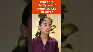 What are the Types of Constructors in Java  Java Placement Question  shorts kiransir [upl. by Yuzik302]