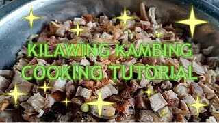 Kilawing Kambing Cooking Tutorial  Kapatagan Episode Part 1 [upl. by Nedmac]