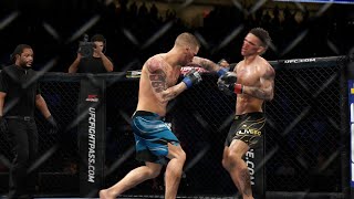 DUSTIN POIRIER vs Charles Oliveira Live First Round [upl. by Star]