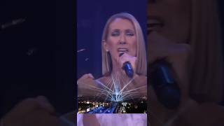 Celine Dion shortsfeed top olympics opening ceremony shorts shortvideo viralvideo france [upl. by Nagyam]