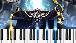 Overlord III Opening  quotVORACITYquot  Piano Tutorial [upl. by Hodosh958]