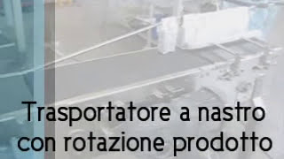 Nastro trasportatore con sistema di rotazione prodotto  PRL Tecnosoft [upl. by Loretta]