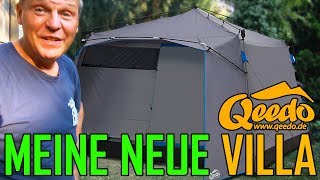 Qeedo Quick Villa 5  Schneller Aufbau  extrem Platz  5 Mann Zelt [upl. by Noni652]