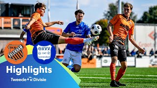 ⛵ Oranjehemden blijven OVEREIND  Highlights RKAV Volendam  GVVV [upl. by Assirehc]