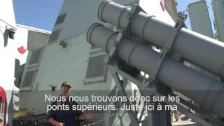 A guided tour of HMCS Vancouver [upl. by Yllas]