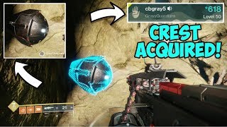 How to Acquire Crest in Volundr Forge Get New quotRasmussens Giftquot Emblem  Destiny 2 Black Armory [upl. by Eiwoh]