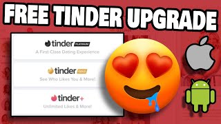 Tinder Platinum for FREE How to get Free Tinder Platinum Plus or Gold in 2024 WORKING 🔥 [upl. by Einhorn593]