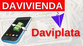 Enviar dinero desde cuenta de DAVIVIENDA a DAVIPLATA App Davivienda [upl. by Zacharias514]