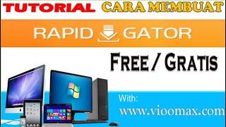 Cara Membuat Account Rapidgator Free Gratis [upl. by Yrek877]