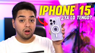 TODO SOBRE EL NUEVO IPHONE 15 ¿Ya lo tengo en mis manos [upl. by Nrublim]