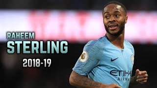 Raheem Sterling 201819  Dribbling Skills amp Goals [upl. by Bathesda]