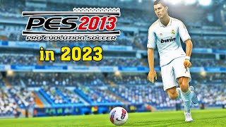 PES 2013 in 2023  The Best Football Game Ever  4K Gameplay 😱🔥 Fujimarupes [upl. by Dolan152]