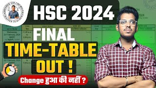 2024 Time Table Notification Out Class 12th HSC By  Abhishek Sir Chemistry asc [upl. by Anderer]