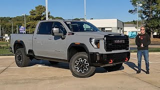 2024 GMC Sierra 2500 HD AT4X  Do You Get The RIGHT Features For 94925 [upl. by Aytak]