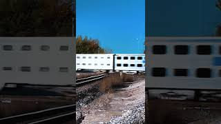 Metra Train Rattling Across Spaulding Diamond [upl. by Julie]