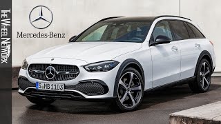 2022 MercedesBenz CClass AllTerrain Reveal  Driving Interior Exterior [upl. by Arraeic]