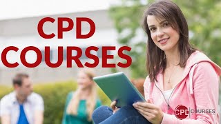 CPD COURSES  CPD  Courses for Professional Development [upl. by Baggett]