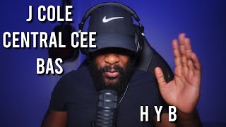 J Cole  HYB feat Bas amp Central Cee Official Audio Reaction  LeeToTheVI [upl. by Kacerek]