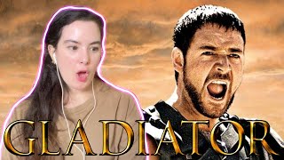 GLADIATOR 2000 MOVIE REACTION FIRST TIME WATCHING PART 1 [upl. by Somerville538]