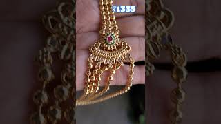 Micro gold plated 5lines haram 1335rs only [upl. by Kcirdes]