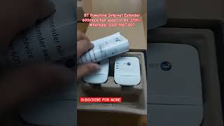 BT Powerline Internet Extender 600mbps fast speed at Rs 1200 Whatsapp 0302 9167 007 extender [upl. by Federica]