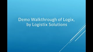 Logix Demo Walkthrough 2023 Update [upl. by Llennor]