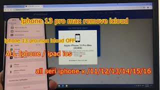 iphone 13 Pro Max Remove icloud  icloud OFF  Easy StepbyStep Guide 2024 [upl. by Ondine]