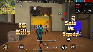 🔥 Free Fire Pro Gameplay 16 Kills Booyah 😎  Epic Battle Royale Win [upl. by Territus]