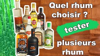 Quel rhum choisir pour un rhum arrangé  Tester plusieurs rhums  RhumArrangé 1 [upl. by Aruasor190]