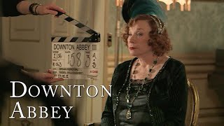 Shirley MacLaine in Downton Abbey  Behind the Scenes  Downton Abbey [upl. by Annyl]