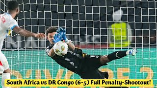 South Africa vs DR Congo 65 Full PenaltyShootout [upl. by Vogele]