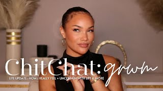 Chit chat grwm  life update whats tea  self doubt  uncertainty in life amp more Allyiahsface vlog [upl. by Minna598]